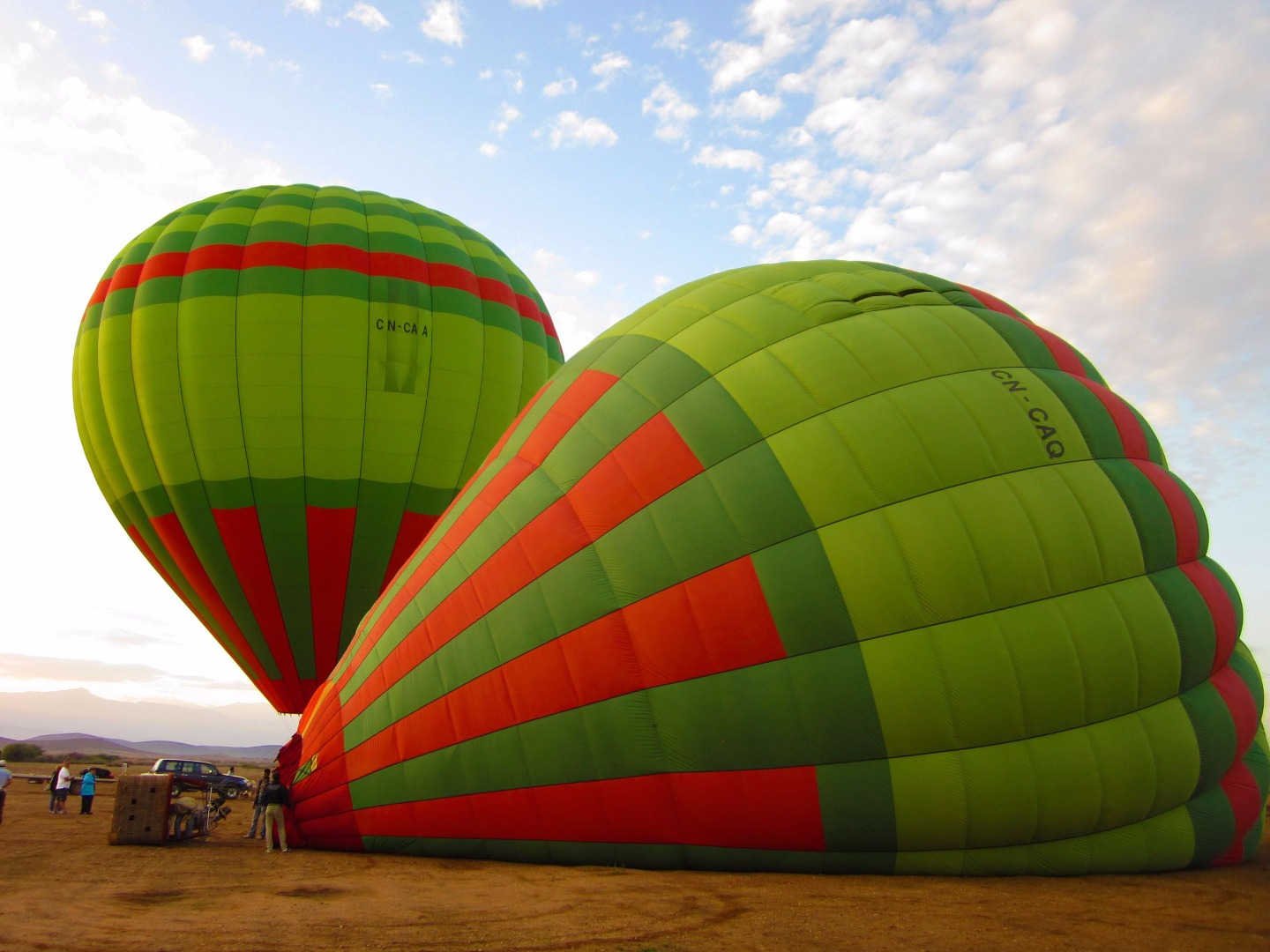 Air balloon activity above marrakech 56