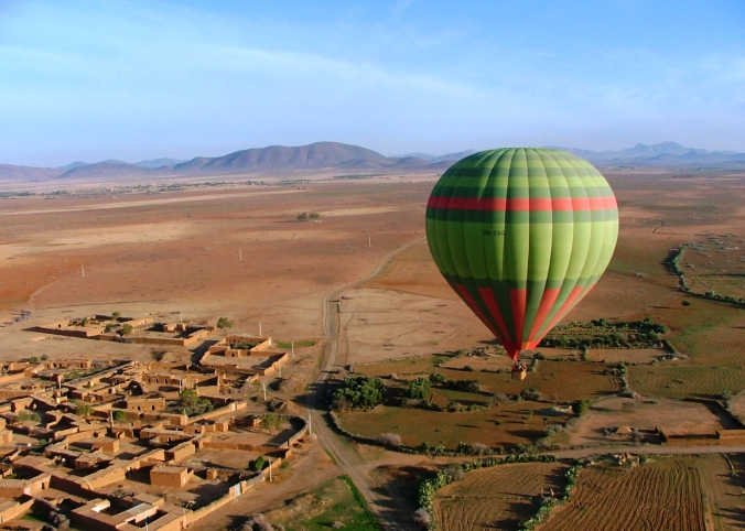 Air balloon activity above marrakech 58