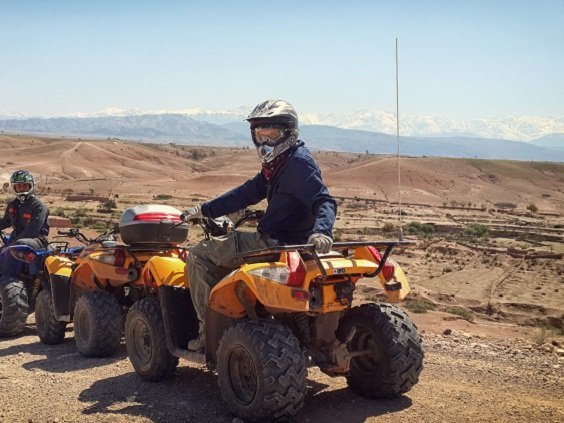 QUAD ACTIVITY IN THE AGAFAY DESERT